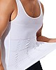 Sıkılaştırıcı Ve Toparlayıcı Premium Erkek Atlet Korse - Beyaz